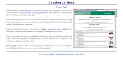 Desktop Screenshot of catalogue-host.co.uk